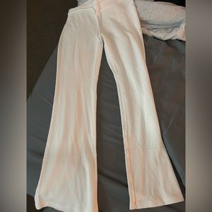 Aritzia waffle flare sweatpants